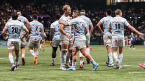 Les joueurs du Racing 92, à Nanterre le 29 février 2020