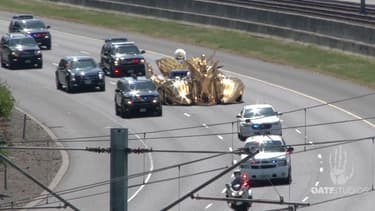 Une limousine un brin bling bling