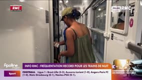 INFO RMC - Avec un taux d'occupation de l'ordre de 80%, les trains de nuit connaissent un véritable renouveau