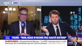 Olivier Faure : "Non, nous n'avons pas sauvé Bayrou" - 05/02