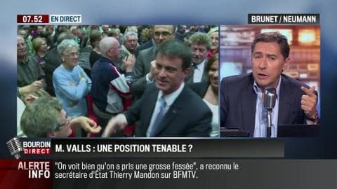 Brunet & Neumann: Défaite de la gauche aux départementales: la position de Valls est-elle tenable ? - 30/03
