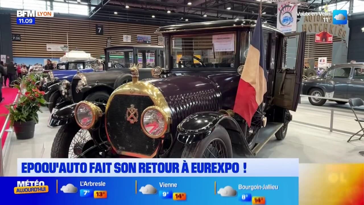 Lyon: le salon Epoqu'auto et ses 1.500 véhicules de collection s'achève ce dimanche