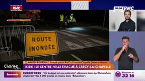 Kirk : Le centre-ville évacué à Crécy-la-Chapelle
