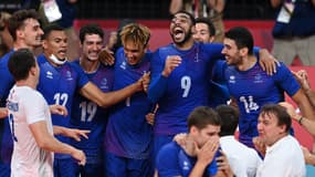 Médaille d'or pour l'équipe de France de volley