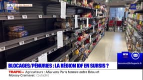 Blocages: des pénuries à prévoir en Ile-de-France?