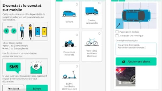 L'application e-constat auto L'application e-constat auto