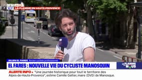 Manosque: "Je suis fier que la flamme passe chez nous" avance l'ancien cycliste Julien El Fares