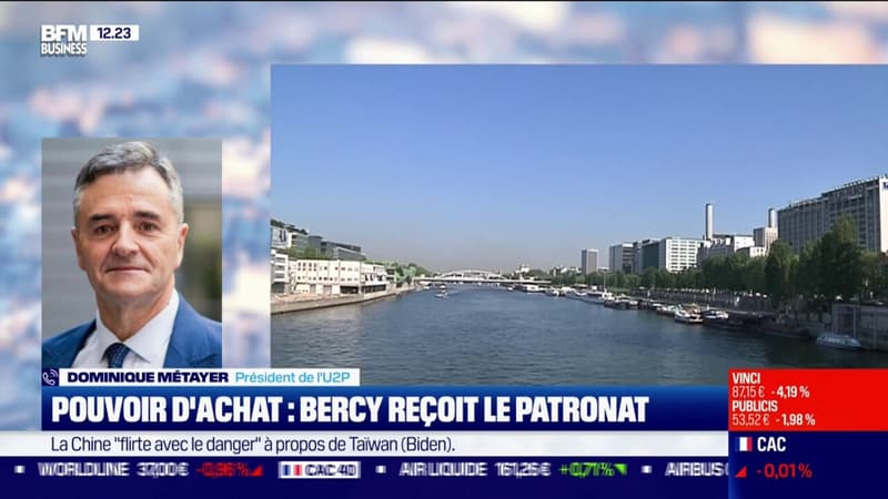 Pouvoir d'achat : Bercy reçoit le patronat