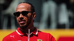 Lewis Hamilton lors du GP de Chine de Formule 1, le 23/03/2025