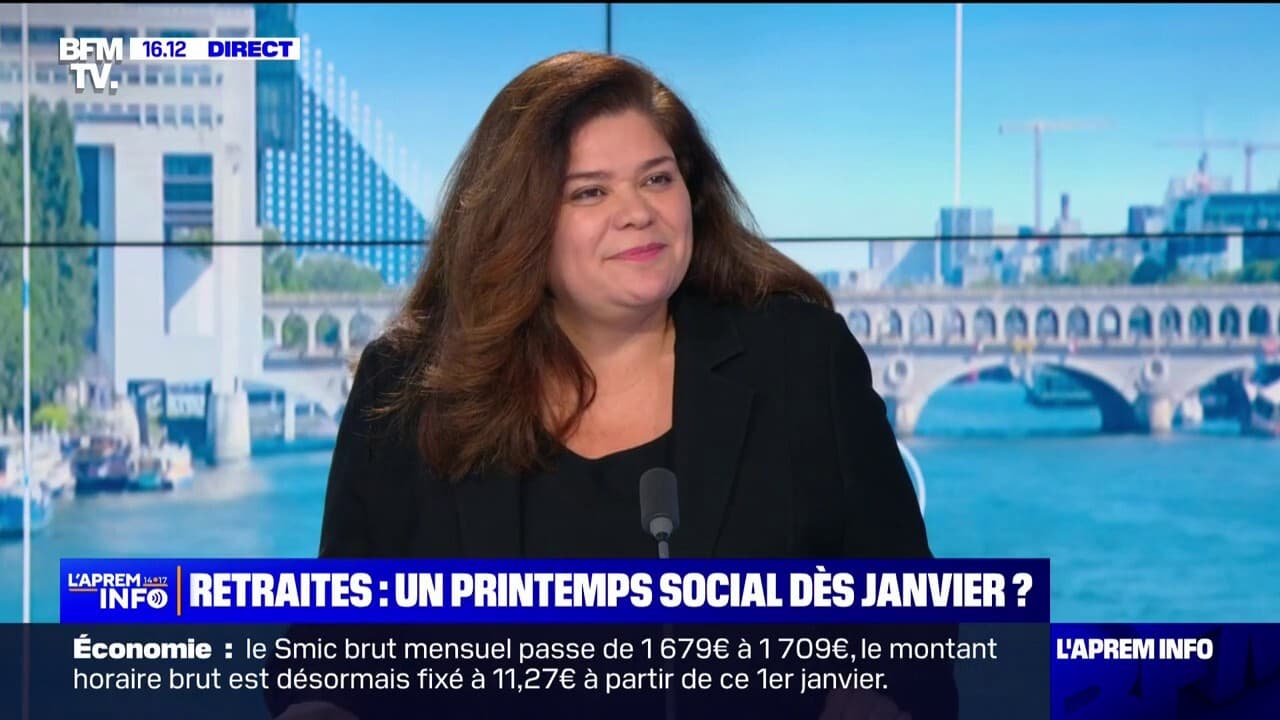 Retraites: La Députée LFI Raquel Garrido Tance "une Obstination à ...