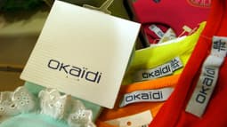 Vue d'un magasin d'Okaïdi à Mondeville, le 20 avril 2005.