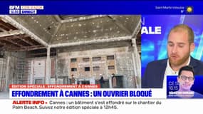 Effondrement d'un bâtiment à Cannes: des rénovations et un "chantier monumental" étaient en cours