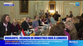 Bruno Retailleau en visite à Londres sur la question migratoire