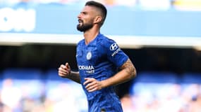 Olivier Giroud le 18 août 2019 avec Chelsea