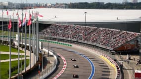 Le circuit de Sotchi où se tenait le Grand Prix de Formule 1 de Russie depuis 2014. 