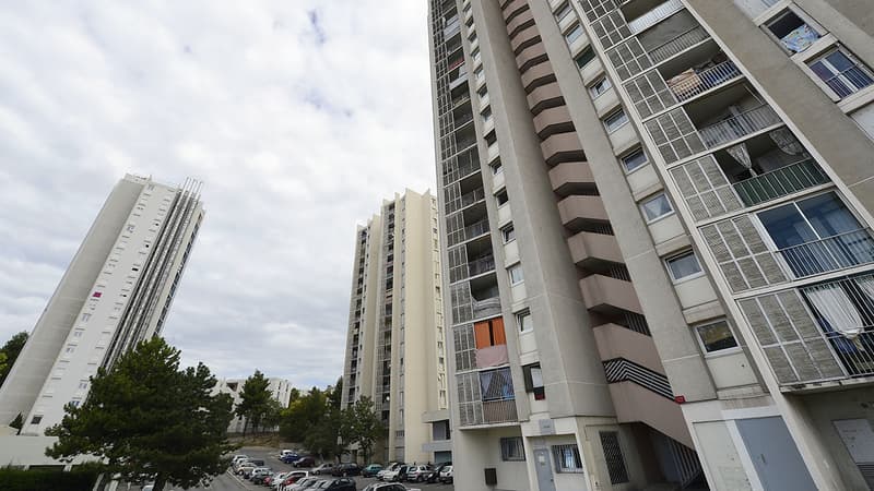 La cité Air Bel à Marseille