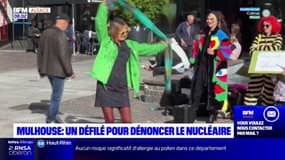 Mulhouse: un défilé de mode pour dénoncer le nucléaire