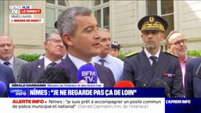 Gérald Darmanin se dit "ouvert" à la création d'un commissariat de police municipale et nationale dans le quartier Pissevin à Nîmes