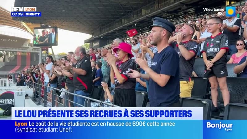 Le LOU présente ses recrues à ses supporters (1/1)