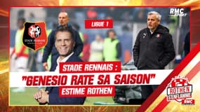Rennes : "Genesio rate sa saison" tacle Rothen