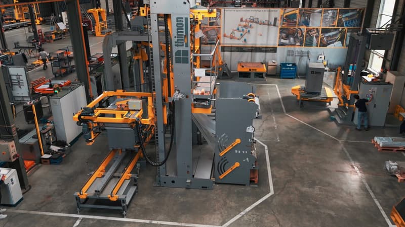 L'entreprise Thimon, spécialisée dans la fabrication de machines d’emballage pour charges palettisées