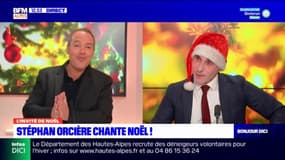 Vive le vent, Petit Papa Noël... Stéphan Orcière chante quelques titres de son dernier album