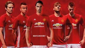 Le nouveau maillot des Red Devils