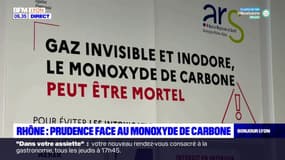 Rhône: prudence face au monoxyde de carbone