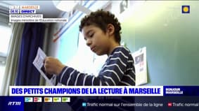 Marseille: les écoliers se préparent au concours des Petits champions de la lecture
