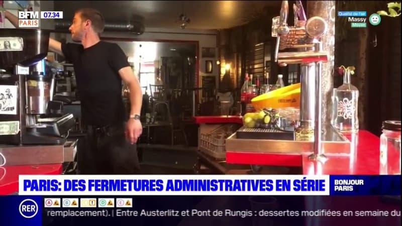 Paris: des fermetures administratives en série