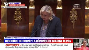 Marine Le Pen: "Emmanuel Macron, qui avait tous les pouvoirs, se voit aujourd'hui contraint d'entendre les Français"