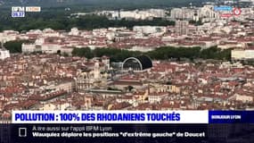 Rhône: 100% de la population respire un air qui dépasse les recommandations de l'OMS