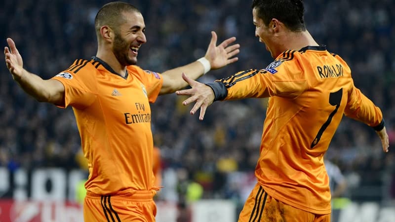 Karim Benzema et Cristiano Ronaldo