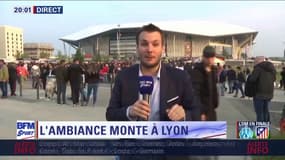 #OMATL Des grenades lacrymogènes lancées par les forces de l'ordre : Arnaud Valadon, notre reporter à Lyon, fait le point 