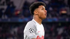 Karim Adeyemi face au Bayern, en 2022.
