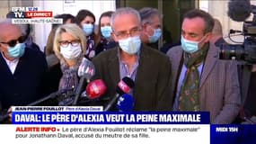 Jean-Pierre Fouillot (père d'Alexia Daval): "L'image qui reste de la reconstitution, c'est Jonathann qui traîne Alexia par les pieds"