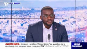 Carlos Martens Bilongo: "La Présidente de l'Assemblée a entendu comme moi, 'Retourne en Afrique'"