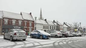 La neige est tombée dans le Nord dans la nuit du 7 au 8 mars 2023