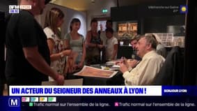 Lyon: l'acteur John Rhys-Davies était invité par le musée Cinéma et Minitiature