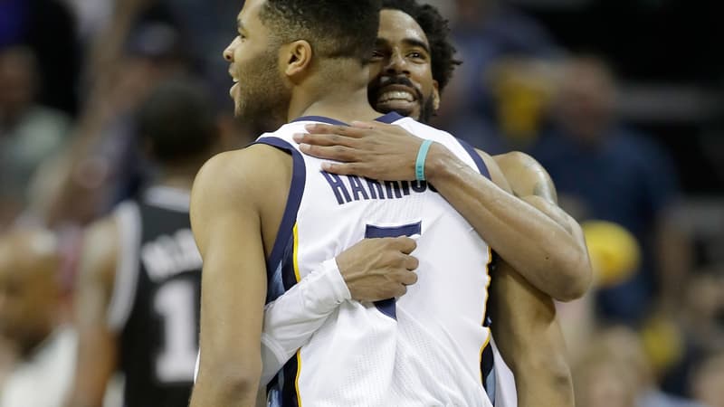 Andrew Harrison et Mike Conley
