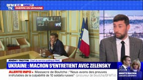 Guerre en Ukraine: nouvel appel en cours entre Emmanuel Macron et Volodymyr Zelensky