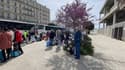 Deux bus de réfugiés ukrainiens sont arrivés ce mardi 29 mars à Marseille à proximité du ferry "Le Méditerranée"