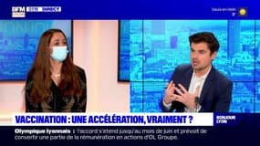 Vaccination: "On est sur un bon rythme" pour une médecin lyonnaise