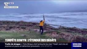 Tempête Eowyn: l'étendue des dégâts en Irlande du Nord