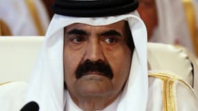 L'émir du Qatar, le cheikh Hamad ben Khalifa Al Thani.