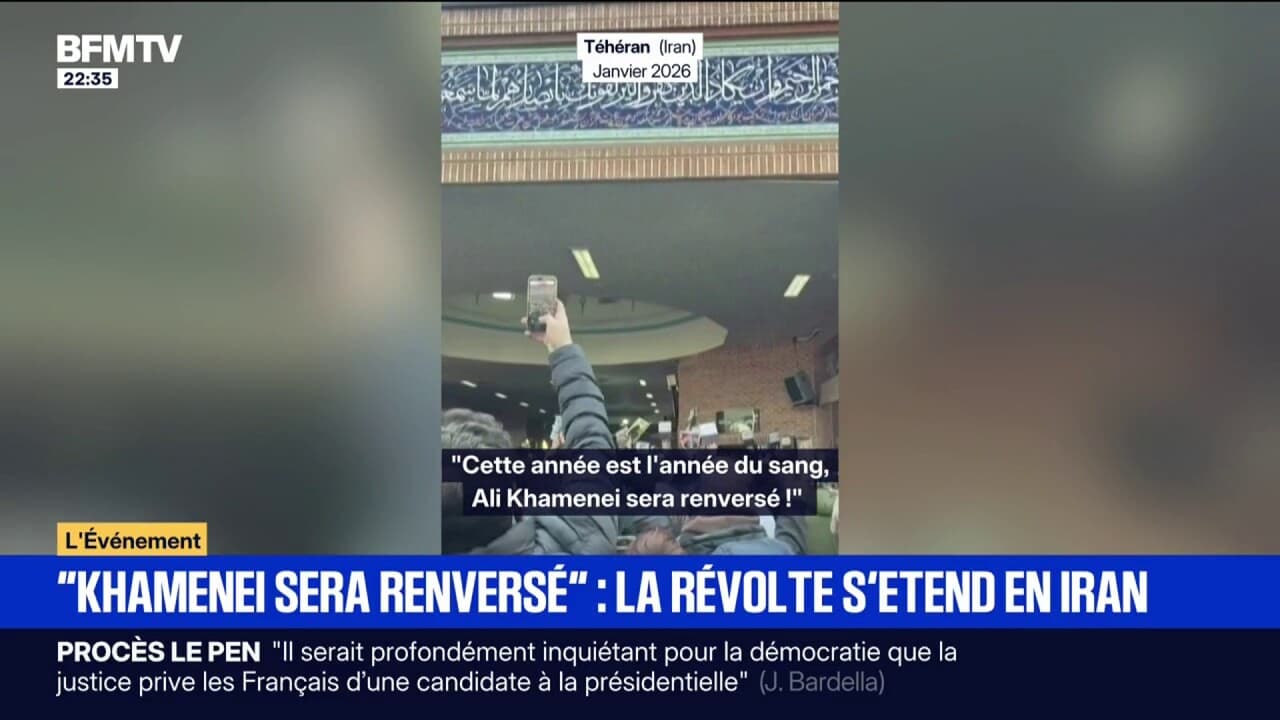 イランで反乱が拡大している