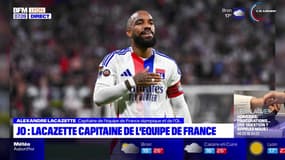 JO: Alexandre Lacazette capitaine de l'Équipe de France de foot