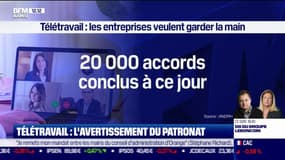 Télétravail : l’avertissement du patronat