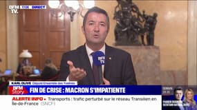 Pénurie de carburants: Karl Olive se positionne en faveur des "réquisitions massives"