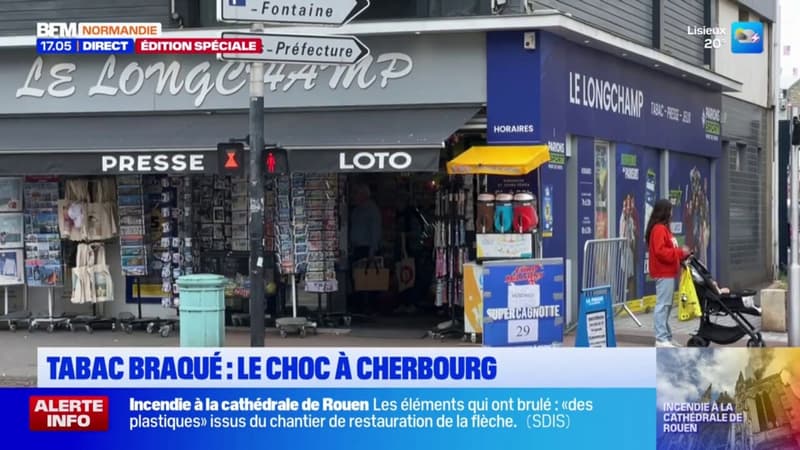 Cherbourg-en-Cotentin: un bureau de tabac braqué mercredi, une enquête ouverte